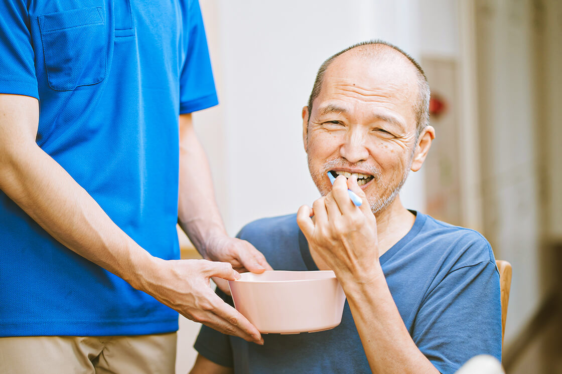 施設への定期健診もおこなっています